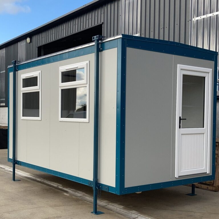 16ft x 8ft Open Plan Jackleg Cabin 16ft x 8ft Open Plan Jackleg Cabin