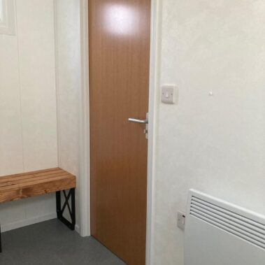 16ft x 10ft Toilet Shower Block Separate Locker Room