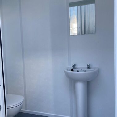 16ft x 10ft Toilet Shower Block Separate Locker Room