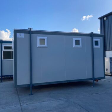 16ft x 10ft Toilet Shower Block Separate Locker Room