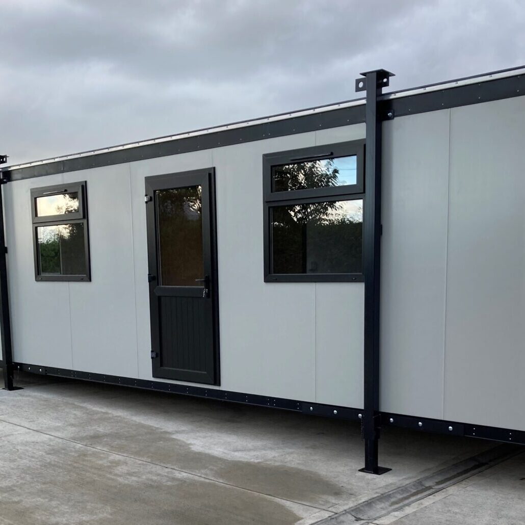 30ft x 10ft Office Facilities with Separate Toilet & Kitchenette
