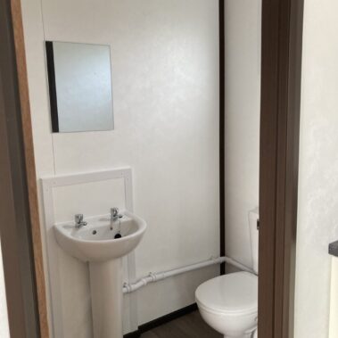 40ft x 10ft Open Plan Office with Toilet & Kitchenette