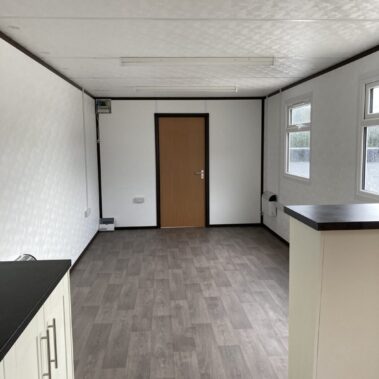 40ft x 10ft Open Plan Office with Toilet & Kitchenette