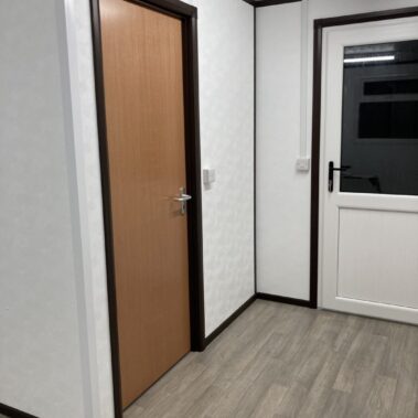 16ft x 12ft Purpose Built Cabin for Dog Grooming Parlour with separate washroom facilites