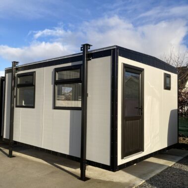 16ft x 12ft Purpose Built Cabin for Dog Grooming Parlour with separate washroom facilites