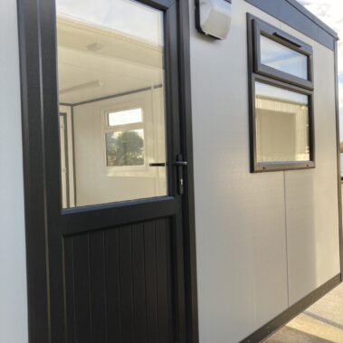 16ft x 12ft Purpose Built Cabin for Dog Grooming Parlour with separate washroom facilites