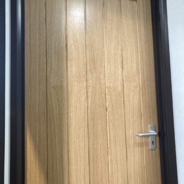 36ft x 10ft Portable Cabin Purpose Built Office, used as a car sales office with entrance lobby and separate toilet and kitchen facilities