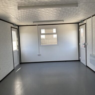 40ft x 12ft Canteen Facilities with Emergency Exit & Lighting