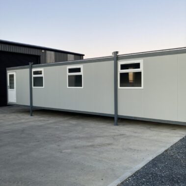 40ft x 12ft Canteen Facilities with Emergency Exit & Lighting